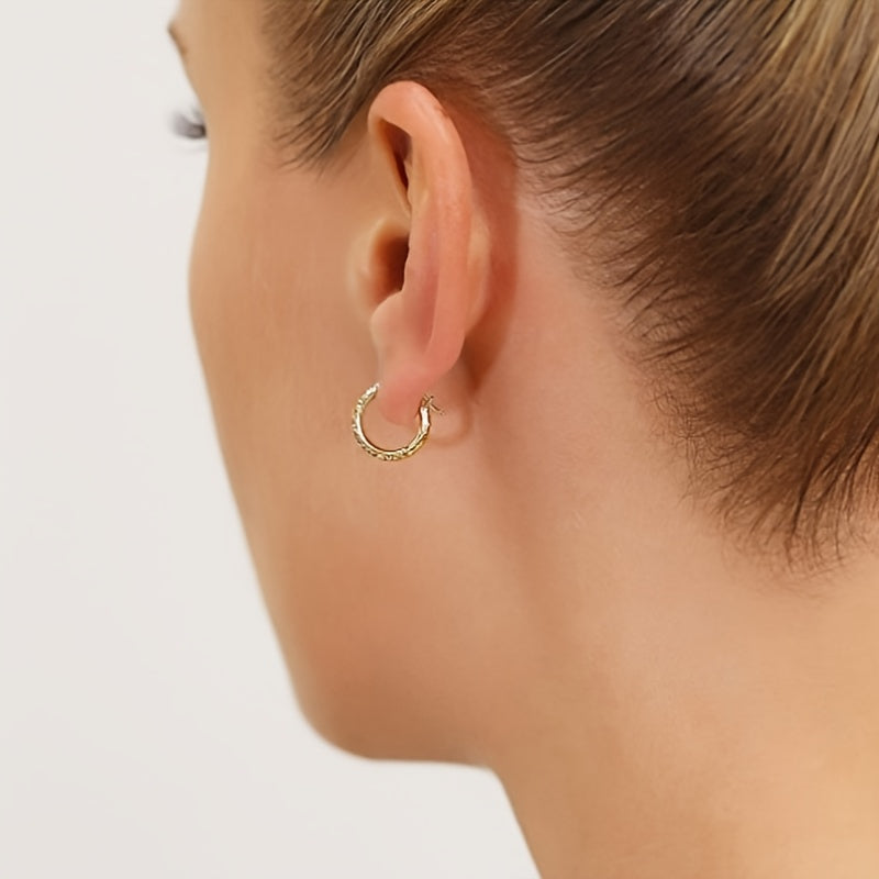 925 Silver, 18K Golden-plated, 0.87inch Wheat Earrings, Fashionable Earrings, Valentine's Day, Anniversaries, Birthdays And Graduation Ceremonies, Beautiful Gifts for Mothers, Girlfriends, with A Beautiful Gift Box